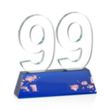 Milestone Optical VividPrint™ Award - Blue | https://www.bestnamebadges.com