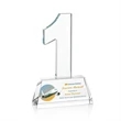 Milestone Optical VividPrint™ Award - Clear | https://www.bestnamebadges.com