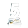 Milestone Optical VividPrint™ Award - Clear | https://www.bestnamebadges.com