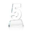 Milestone Optical VividPrint™ Award - Clear | https://www.bestnamebadges.com
