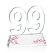 Milestone Optical VividPrint™ Award - Clear | https://www.bestnamebadges.com