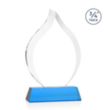 Worthington VividPrint™ Award on Newhaven - Sky Blue | https://www.bestnamebadges.com