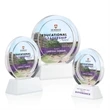 Templeton VividPrint™ Award on Base - White | https://www.bestnamebadges.com
