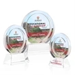 Templeton VividPrint™ Award on Base - Clear | https://www.bestnamebadges.com