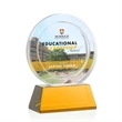 Templeton VividPrint™ Award on Base - Amber | https://www.bestnamebadges.com