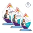 Worthington VividPrint™ Award - Sky Blue | https://www.bestnamebadges.com