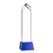 Clarington VividPrint™ Award on Base - Blue | https://www.bestnamebadges.com