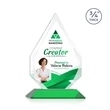 Hawthorne VividPrint™ Award - Green | https://www.bestnamebadges.com