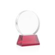 Glenwood Award on Base - Red | https://www.bestnamebadges.com