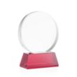 Glenwood Award on Base - Red | https://www.bestnamebadges.com