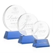 Glenwood Award on Base - Blue | https://www.bestnamebadges.com