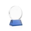 Glenwood Award on Base - Blue | https://www.bestnamebadges.com