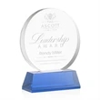 Glenwood Award on Base - Blue | https://www.bestnamebadges.com