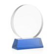 Glenwood Award on Base - Blue | https://www.bestnamebadges.com