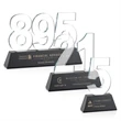 Milestone Optical Award - Black | https://www.bestnamebadges.com