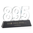Milestone Optical Award - Black | https://www.bestnamebadges.com