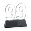 Milestone Optical Award - Black | https://www.bestnamebadges.com