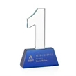 Milestone Optical Award - Blue | https://www.bestnamebadges.com