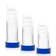 Lauder Award on Base - Blue | https://www.bestnamebadges.com