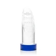 Lauder Award on Base - Blue | https://www.bestnamebadges.com