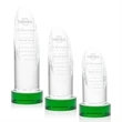 Lauder Award on Base - Green | https://www.bestnamebadges.com