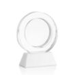 Templeton Award on Base - White | https://www.bestnamebadges.com