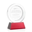 Templeton Award on Base - Red | https://www.bestnamebadges.com
