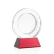 Templeton Award on Base - Red | https://www.bestnamebadges.com