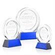 Templeton Award on Base - Blue | https://www.bestnamebadges.com