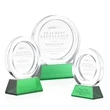 Templeton Award on Base - Green | https://www.bestnamebadges.com
