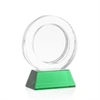 Templeton Award on Base - Green | https://www.bestnamebadges.com
