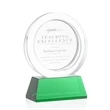 Templeton Award on Base - Green | https://www.bestnamebadges.com