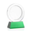 Templeton Award on Base - Green | https://www.bestnamebadges.com