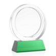 Templeton Award on Base - Green | https://www.bestnamebadges.com
