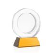 Templeton Award on Base - Amber | https://www.bestnamebadges.com