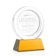 Templeton Award on Base - Amber | https://www.bestnamebadges.com