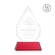 Hawthorne Award on Newhaven - Red | https://www.bestnamebadges.com