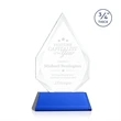 Hawthorne Award on Newhaven - Blue | https://www.bestnamebadges.com
