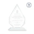 Hawthorne Award - White | https://www.bestnamebadges.com