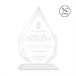 Hawthorne Award - White | https://www.bestnamebadges.com