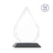 Hawthorne Award - Black | https://www.bestnamebadges.com