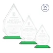 Hawthorne Award - Green | https://www.bestnamebadges.com