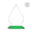 Hawthorne Award - Green | https://www.bestnamebadges.com