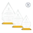 Hawthorne Award - Amber | https://www.bestnamebadges.com