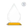 Hawthorne Award - Amber | https://www.bestnamebadges.com
