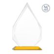 Hawthorne Award - Amber | https://www.bestnamebadges.com