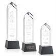Clarington Award on Base - Black | https://www.bestnamebadges.com
