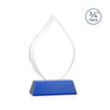 Worthington Award on Newhaven Base - Blue | https://www.bestnamebadges.com