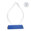 Worthington Award on Newhaven Base - Blue | https://www.bestnamebadges.com