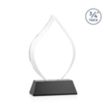 Worthington Award on Newhaven Base - Black | https://www.bestnamebadges.com